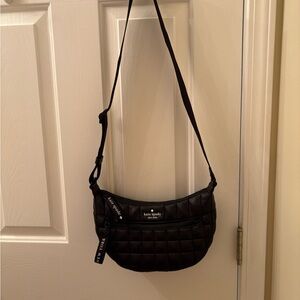 Kate Spade Quilted Black Crossbody Bag